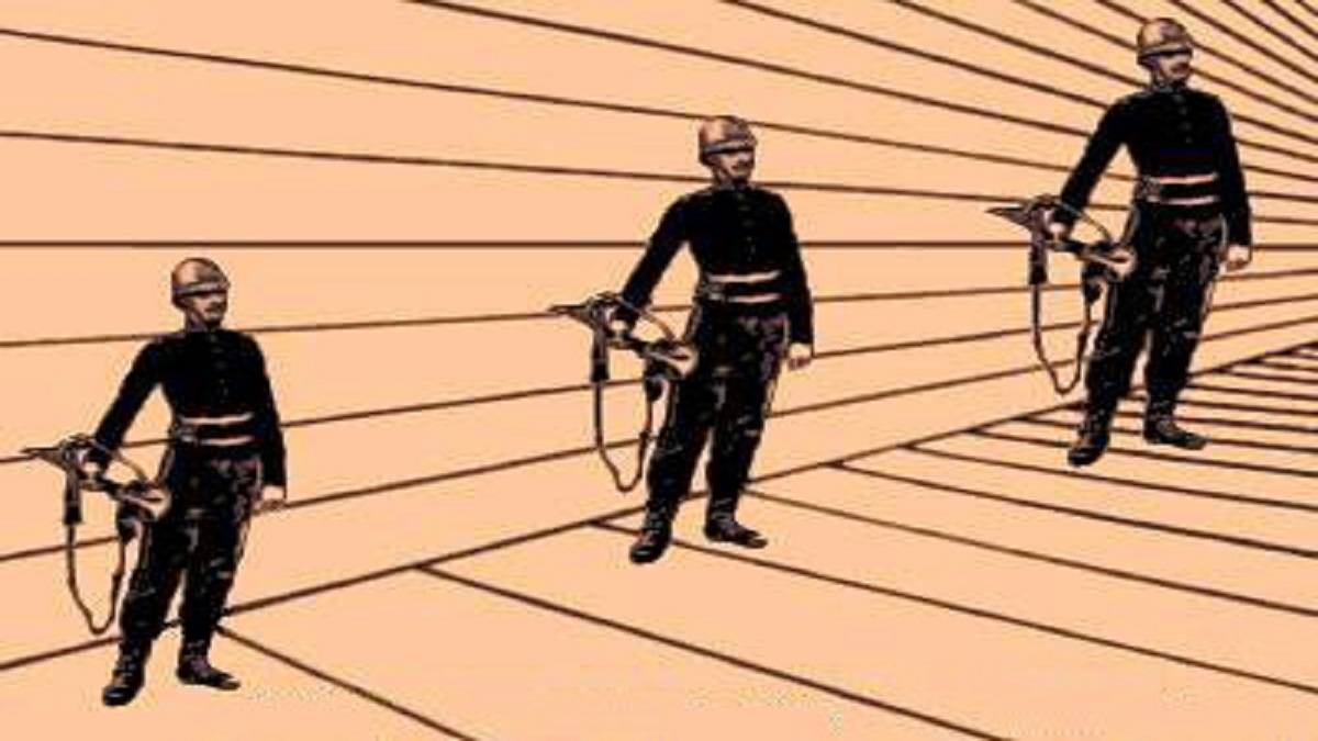Can You Find The Tallest Man In This Optical Illusion Image? 